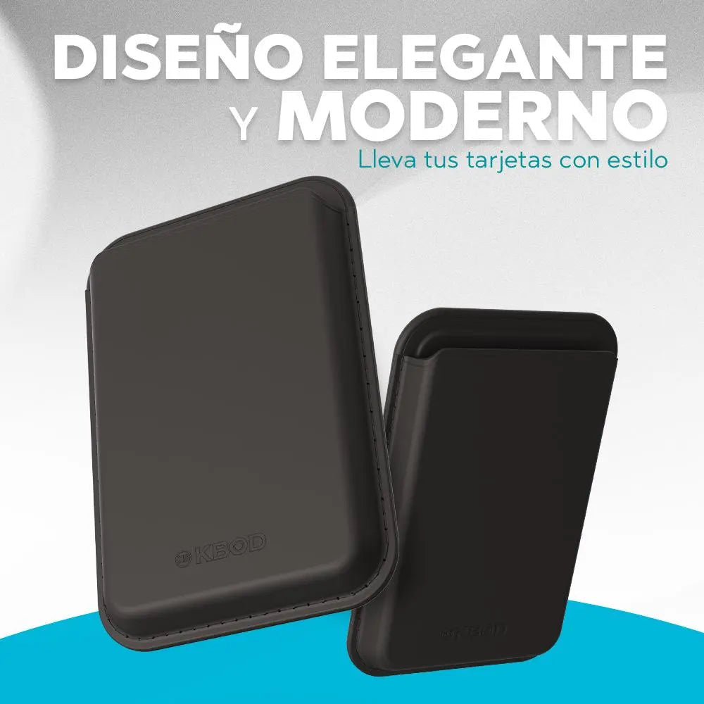 Wallet Negro KBOD para iPhone