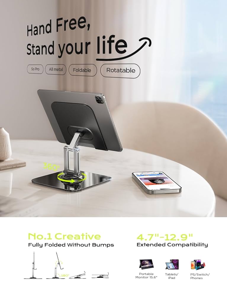 Desktop Holder Lisen Black