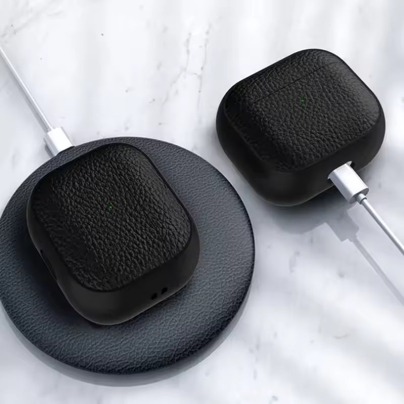 Case AirPods TPU Textura Black