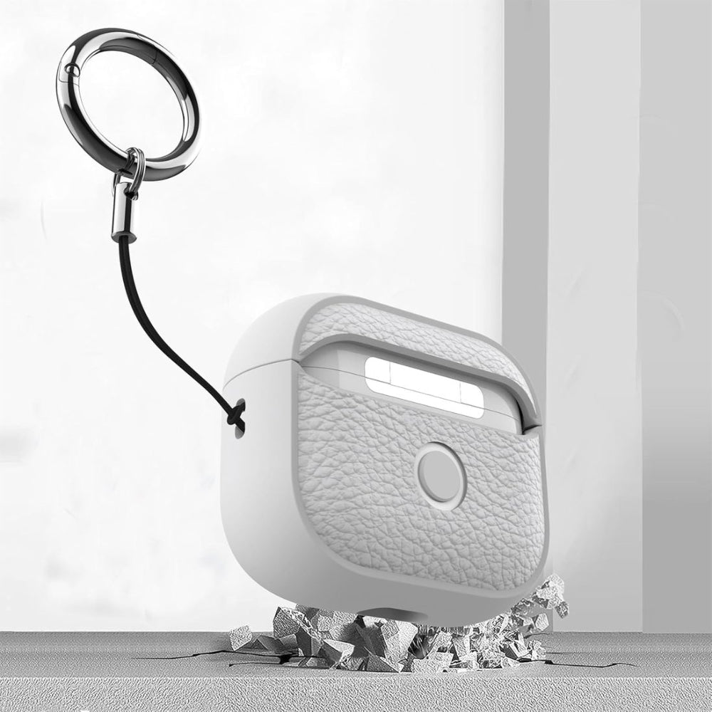 Case AirPods TPU Textura White