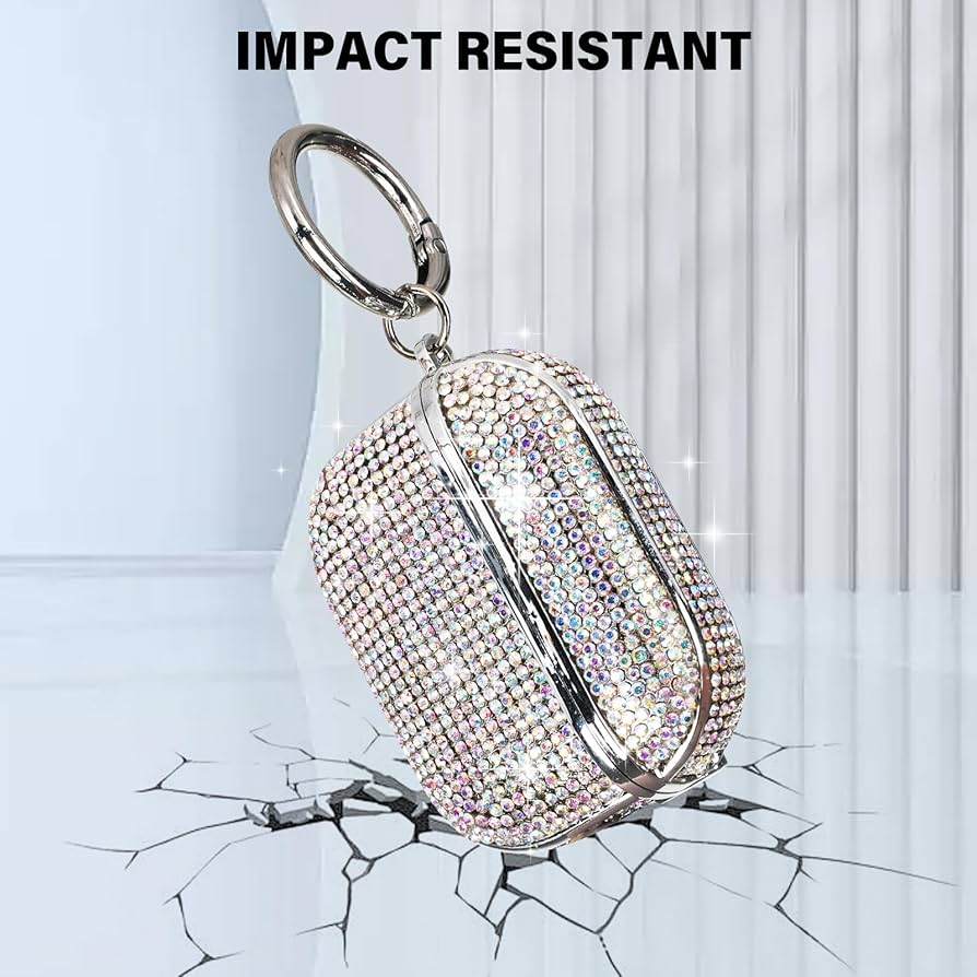 Case AirPods Diamonds Rainbow