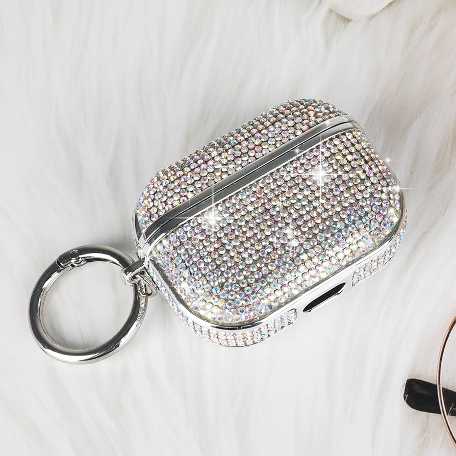 Case AirPods Diamonds Rainbow