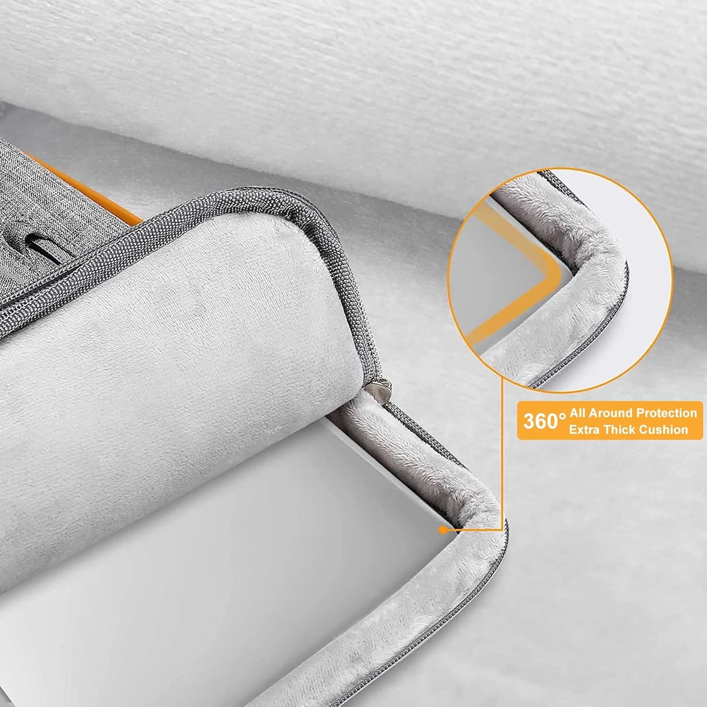 Mosiso Funda 360 Gris para MacBook / iPad