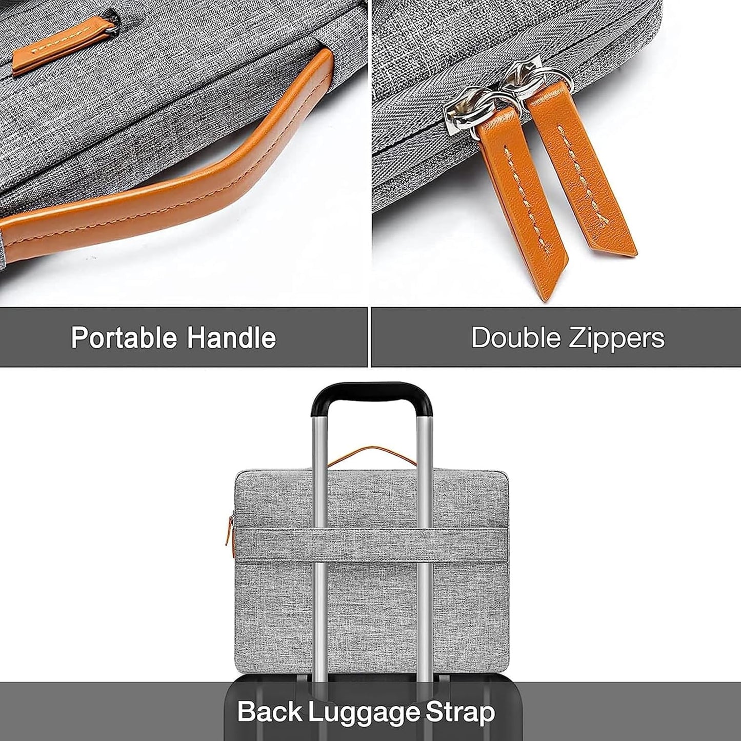 Mosiso Funda 360 Gris para MacBook / iPad