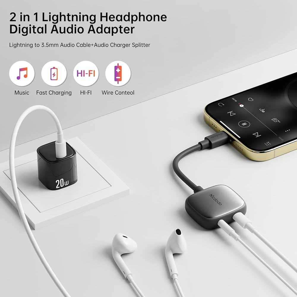 Mcdodo Digital Audio Adapter Lightning