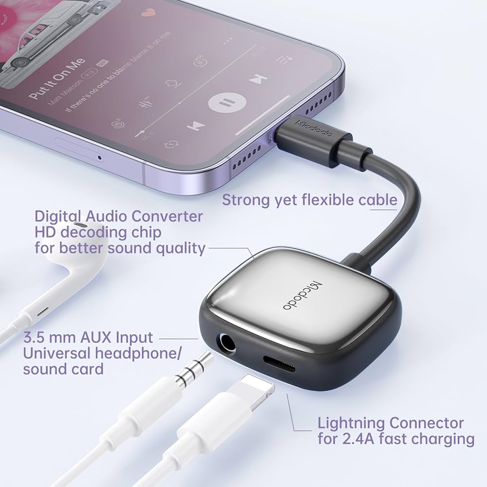Mcdodo Digital Audio Adapter Lightning