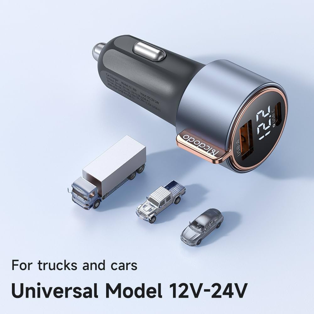Mcdodo 75w Car Charger USB y USB-C