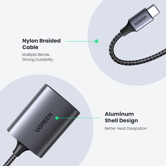 UGREEN USB-C TO SD CARD READER 2 IN 1