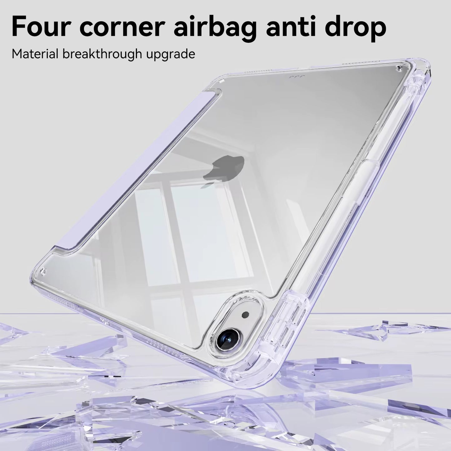 Smart Case Plegable Transparente para iPad 10th/11th (A16) Generación