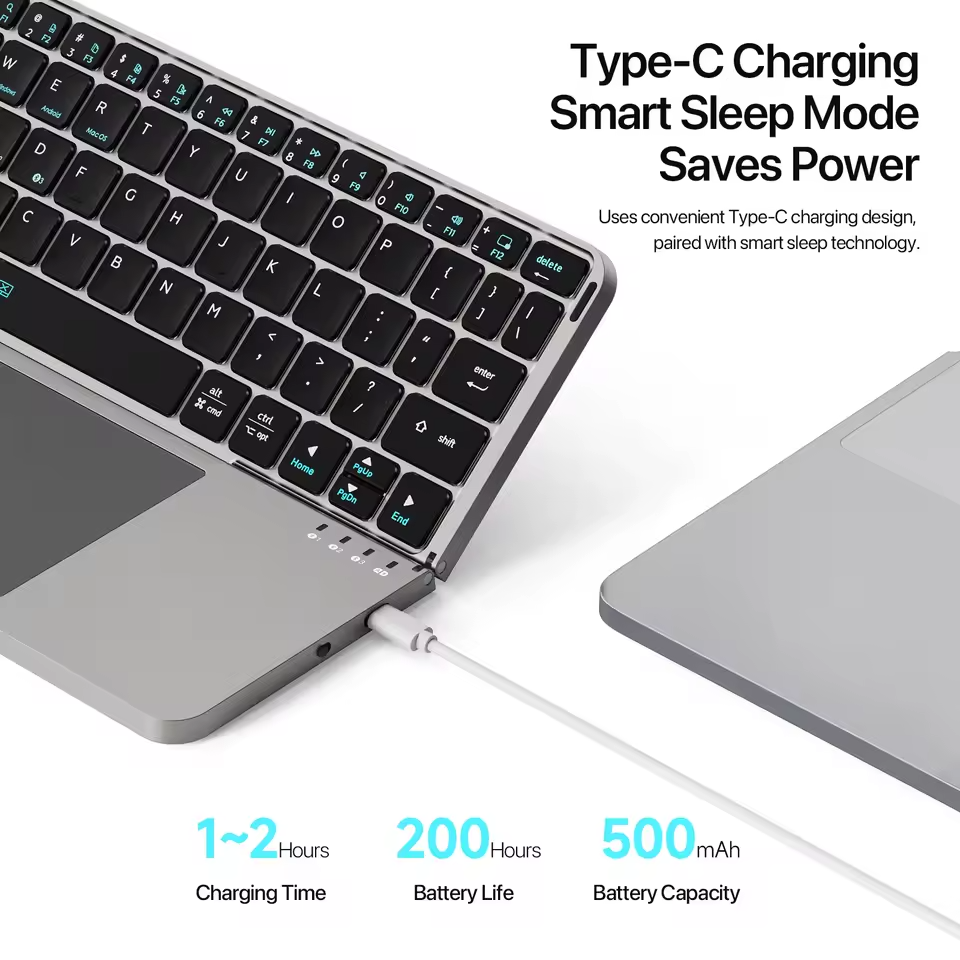 Foldable Wireless Keyboard