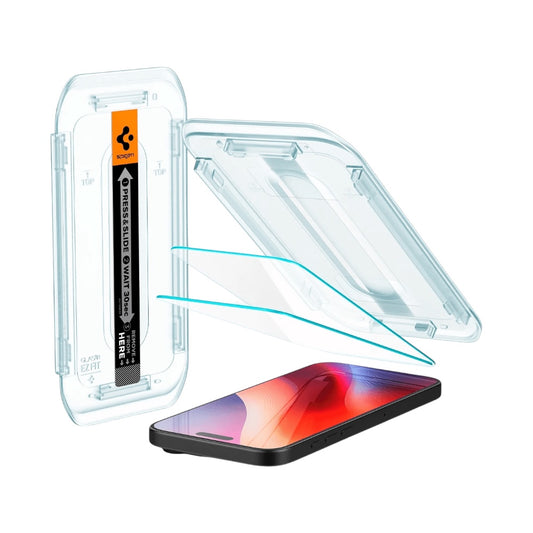 Vidrio Templado Spigen EZ Fit Clear para iPhone
