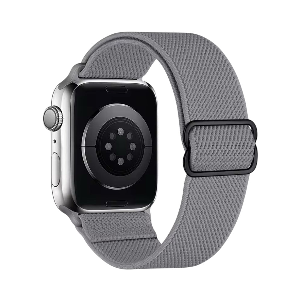 Pulsera de Tela Elastica Gris para Apple Watch