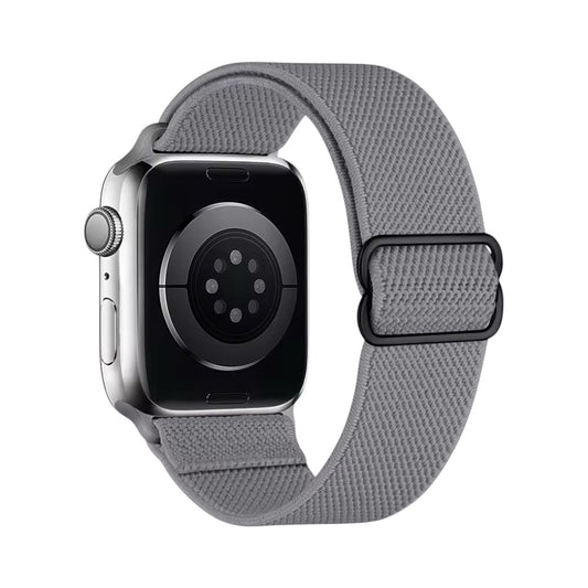 Pulsera de Tela Elastica Gris para Apple Watch