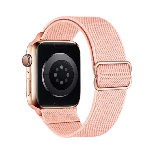 Pulsera de Tela Elastica Rosa para Apple Watch