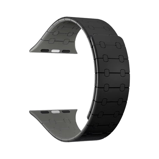 Pulsera Silicon Magnetica Negro para Apple Watch