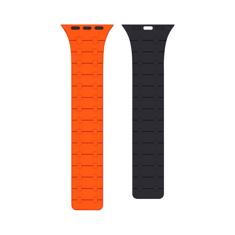 Pulsera Silicon Magnetica Naranja para Apple Watch