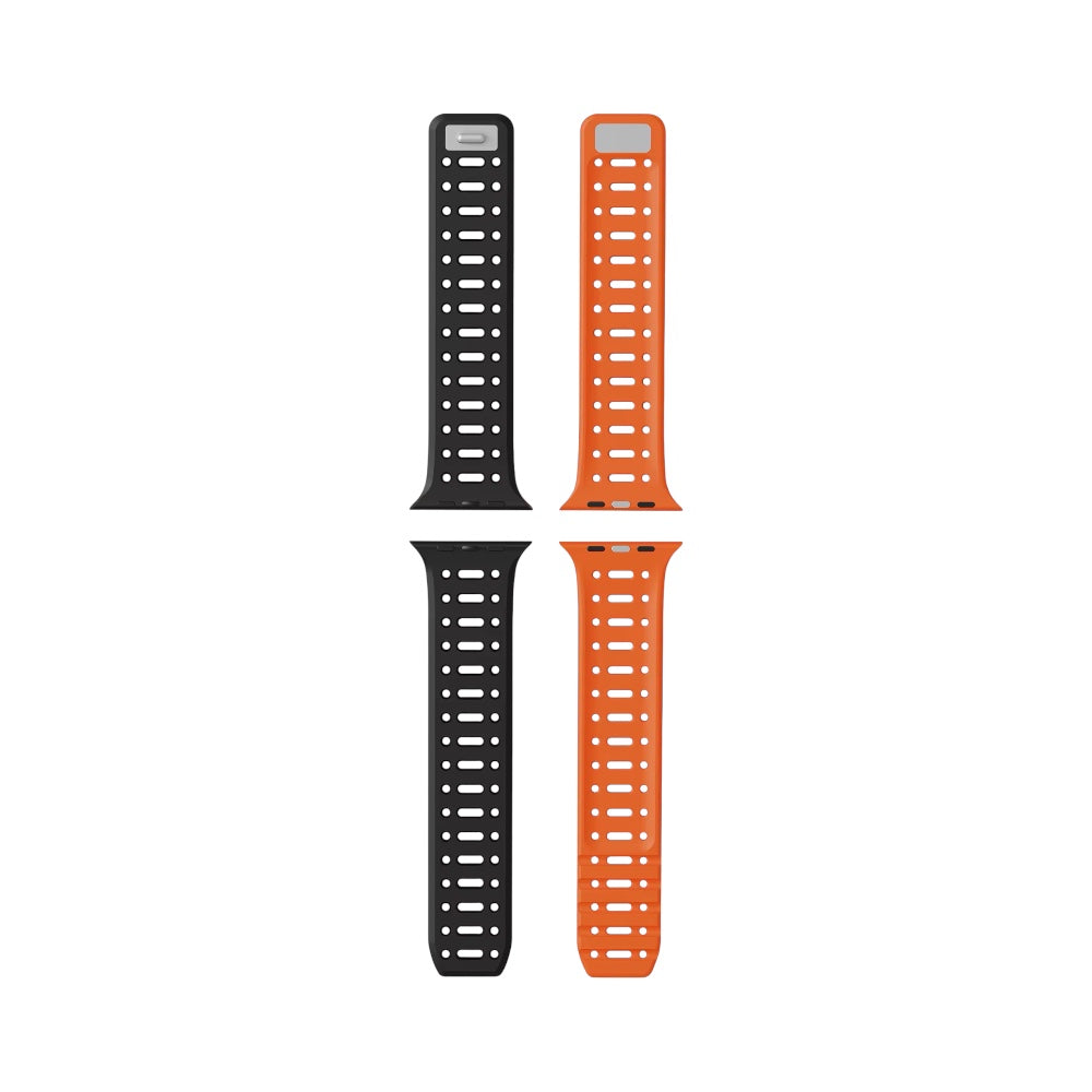 Pulsera Magnetic Silicon Sport Negro/Naranja para Apple Watch