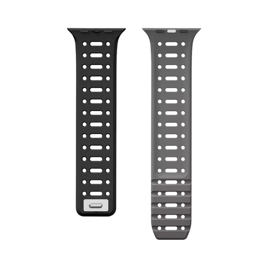 Pulsera Magnetic Silicon Sport Negro/Gris para Apple Watch