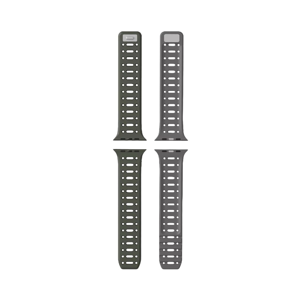 Pulsera Magnetic Silicon Sport Verde/Gris para Apple Watch