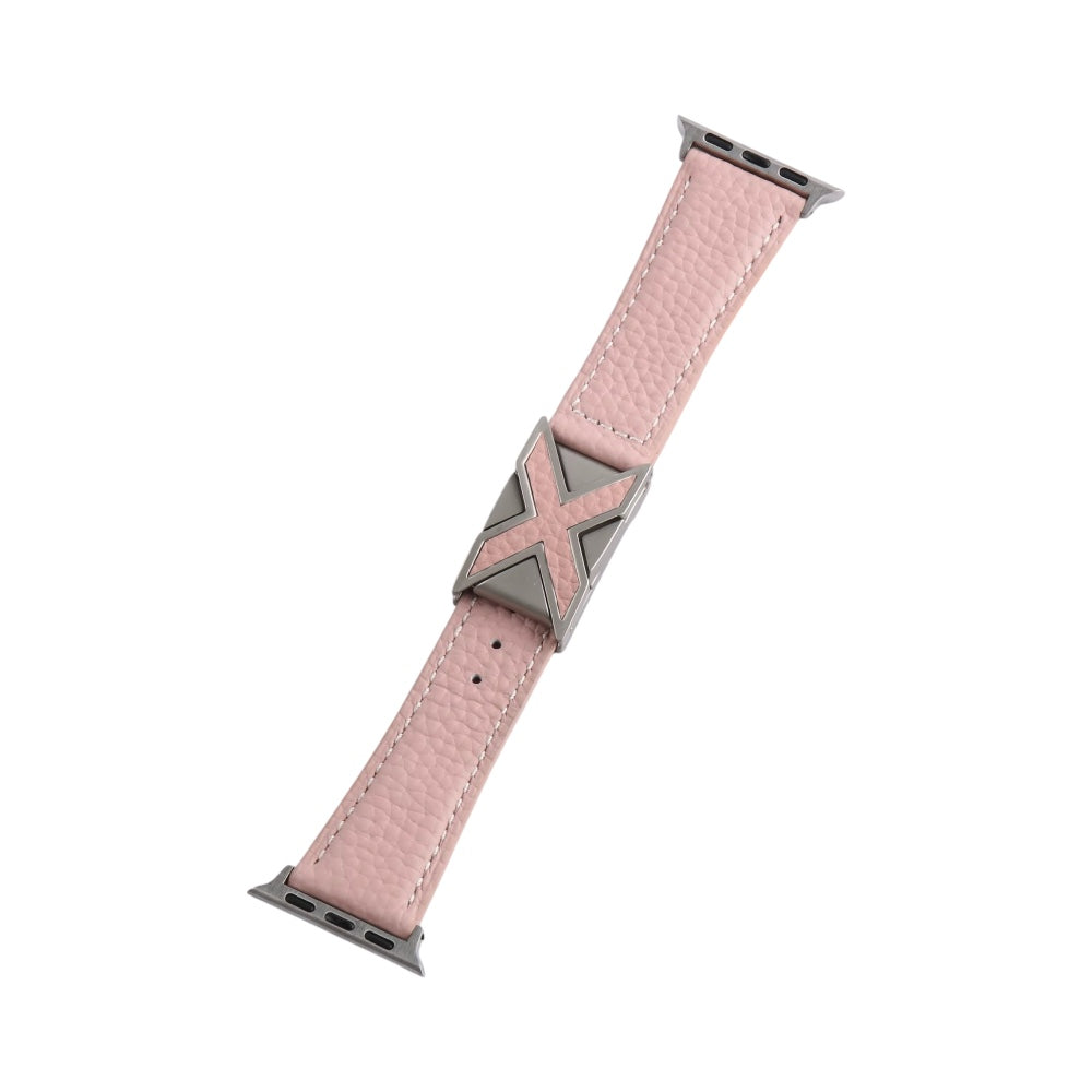 Pulsera Cuero con Broche X para Apple Watch