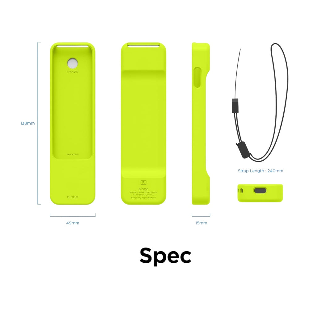 Case Elago para Control Apple TV 2021-2022 Verde Neon