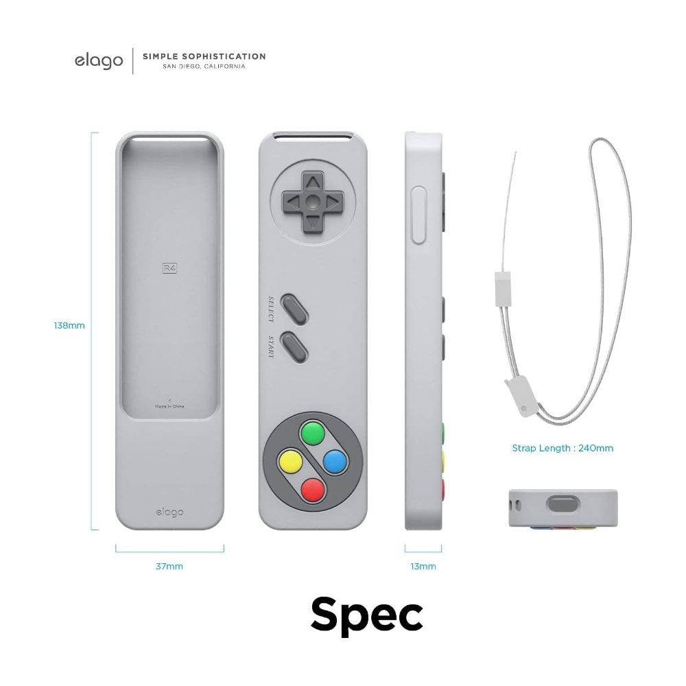 Case Elago para Control Apple TV 2021-2022 Retro