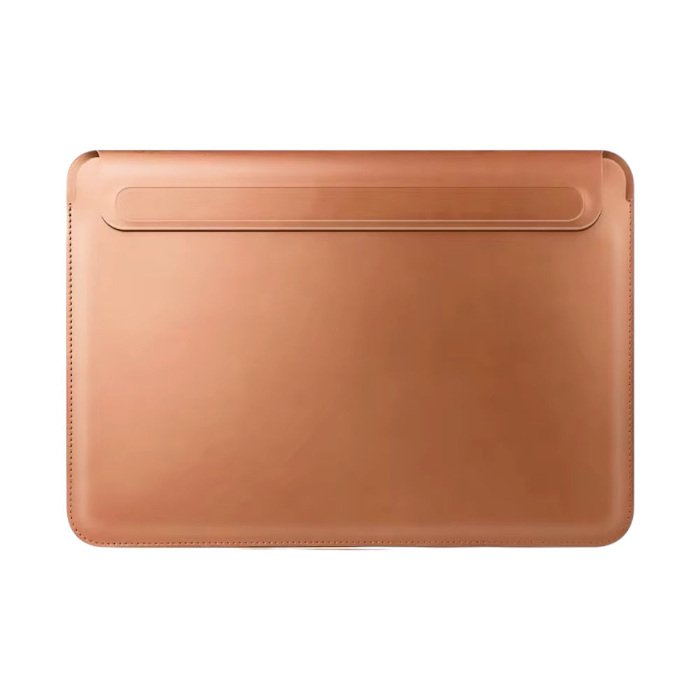 Sleeve de Cuero Café para MacBook 13.3"/13.6"/14.2"