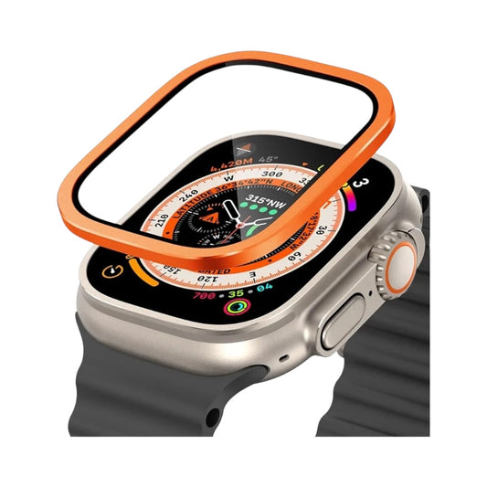 Metal Screen Protector Orange para Apple Watch Ultra 1 y 2