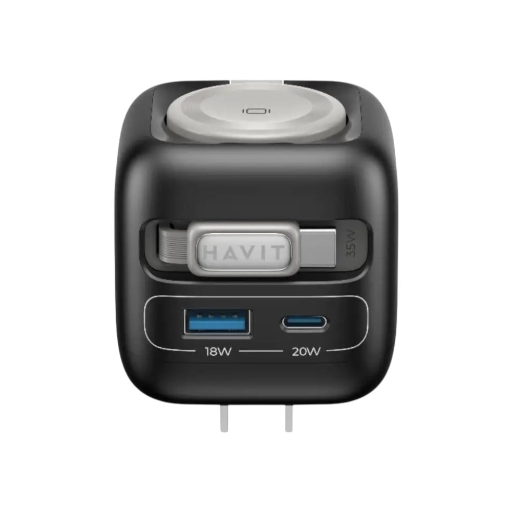 HAVIT Cargador de Viaje 35w con Soporte para Apple Watch (UC250)
