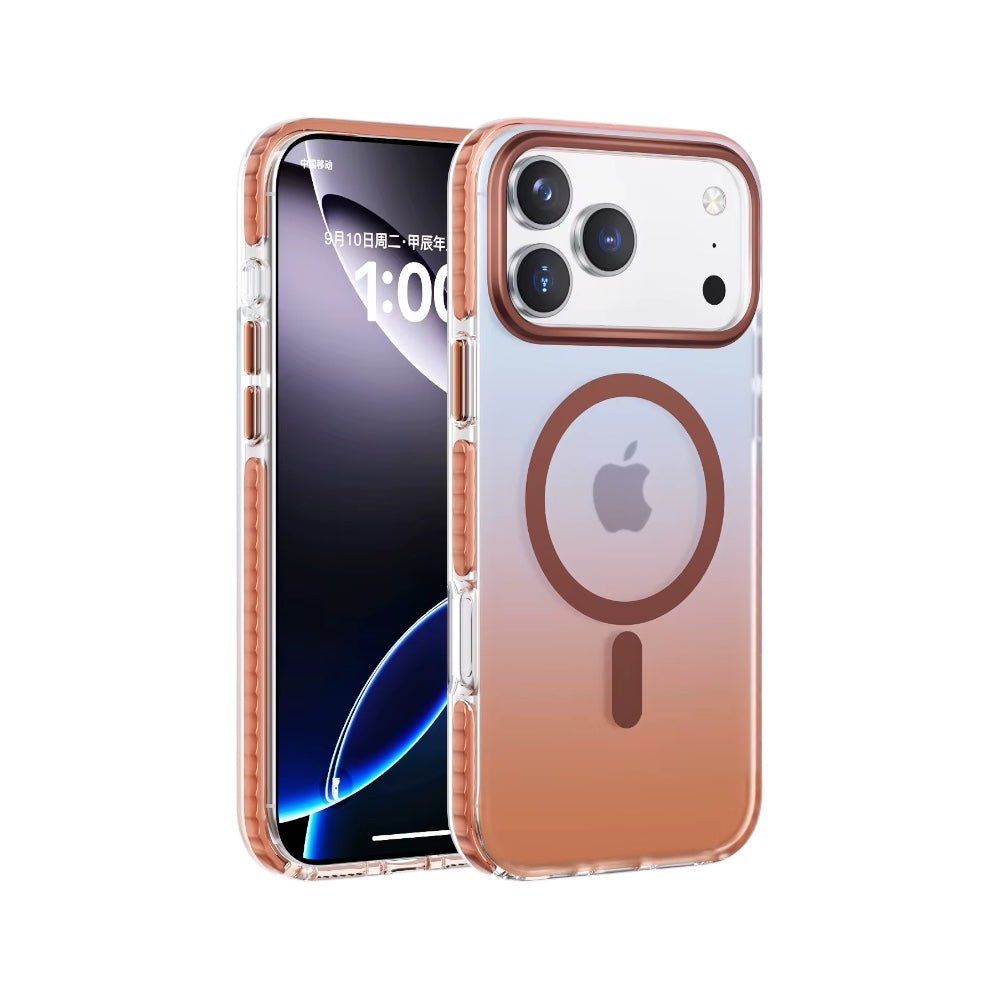Case iPhone Degradado Brown MagSafe