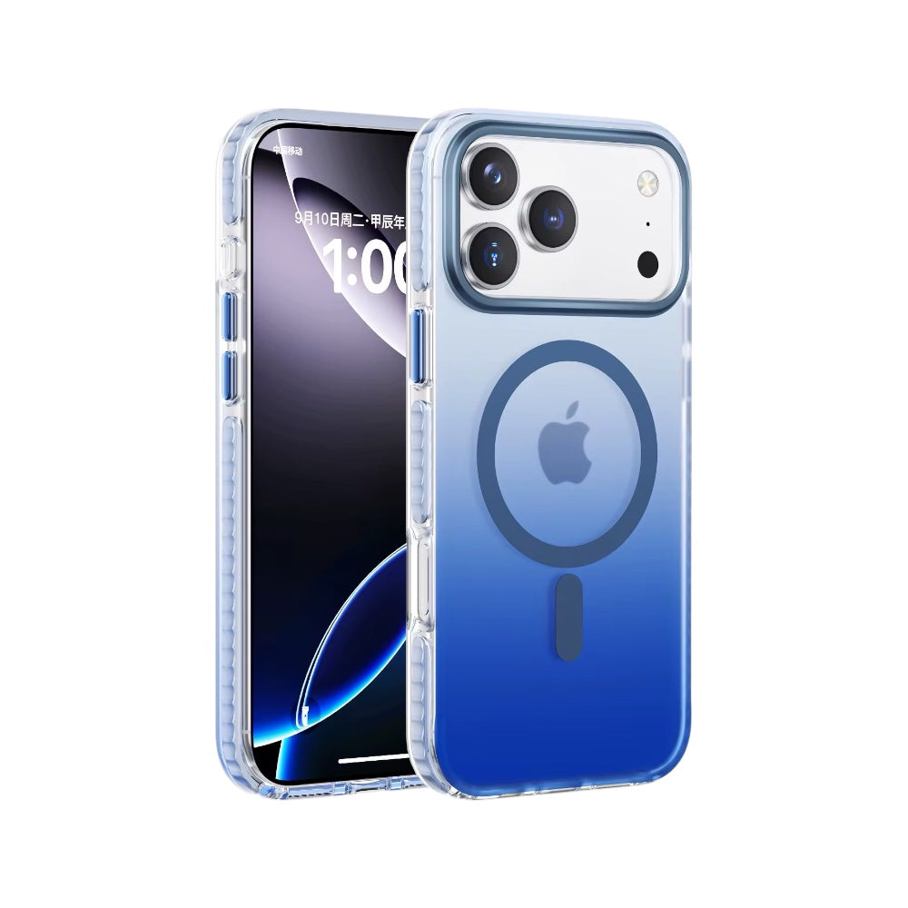 Case iPhone Degradado Blue MagSafe