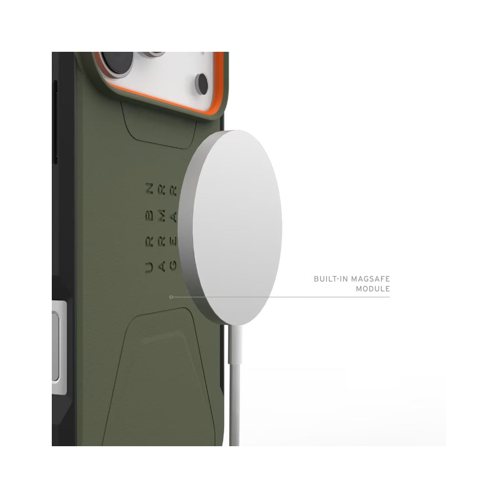 Case UAG Civilian Green para iPhone