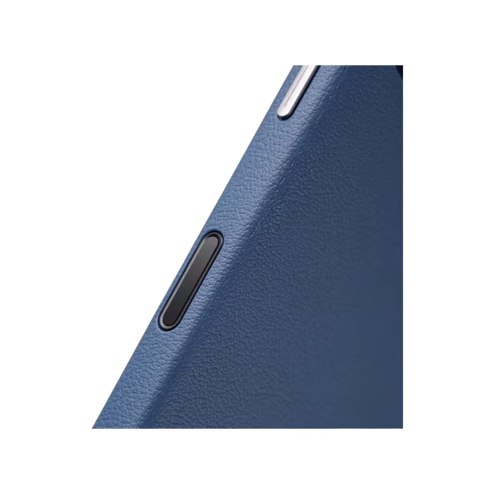 Leather PU Case Blue para iPhone