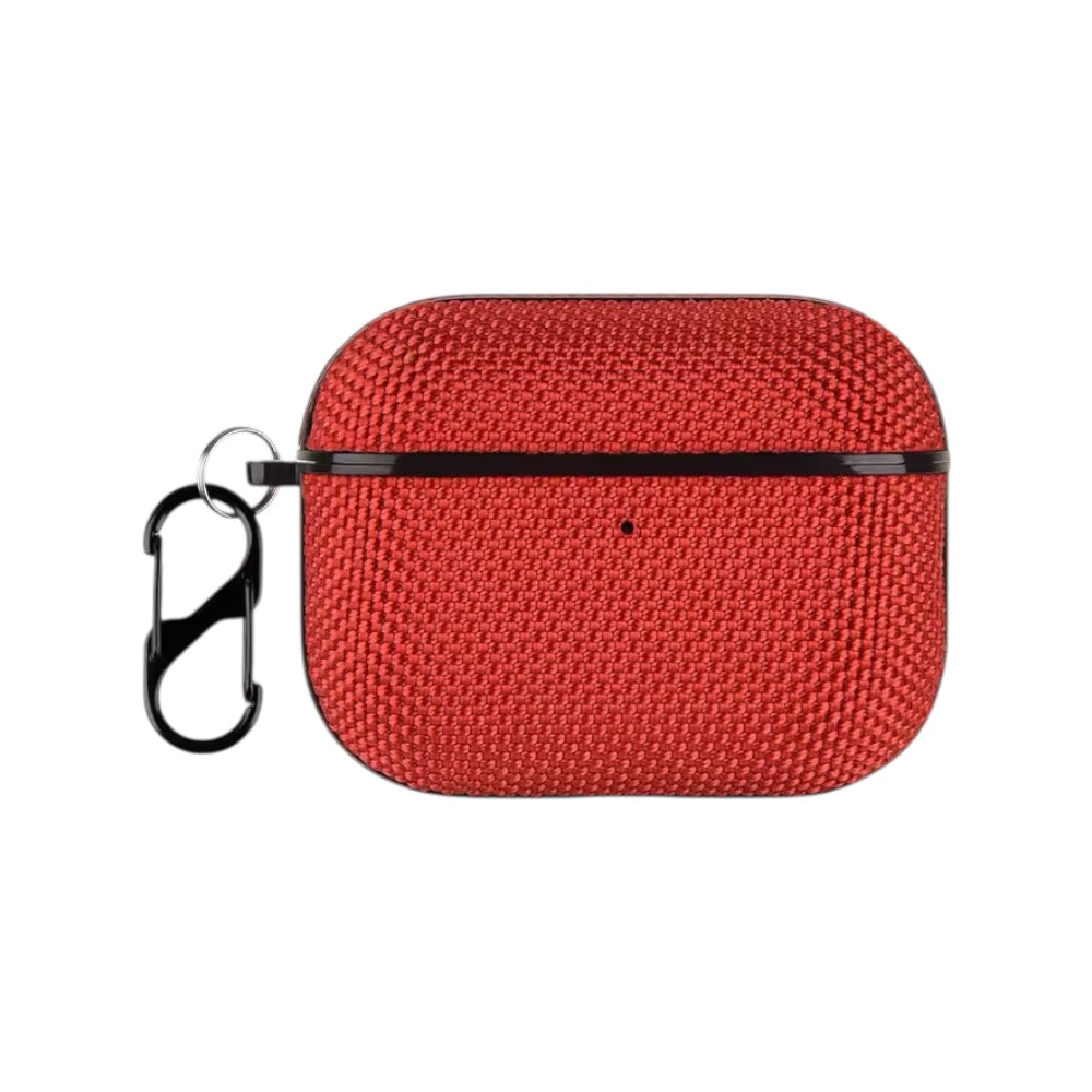 Case Tela Rojo para AirPods