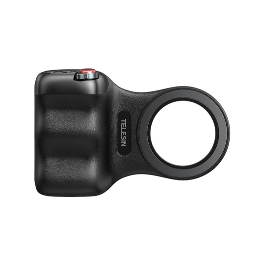 Fun Shot Magnetic Grip Black + Magnetic Selfie Ring Light TELESIN