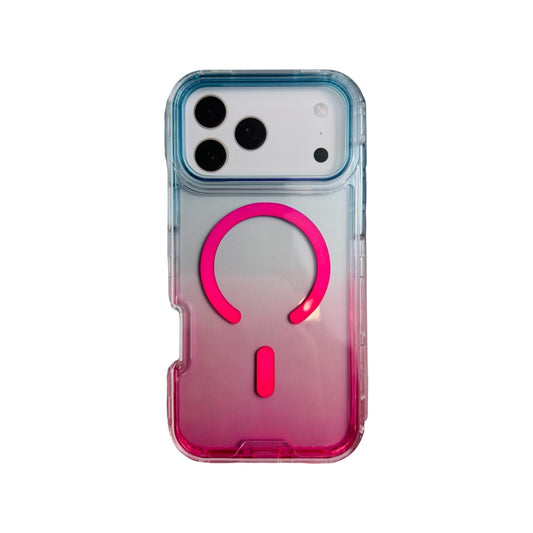Case de 3 Piezas Celeste-Rosa para iPhone