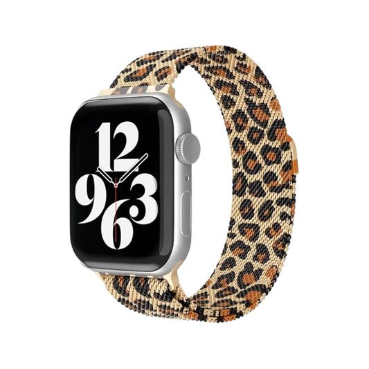 Pulsera Milanese Leopard para Apple Watch