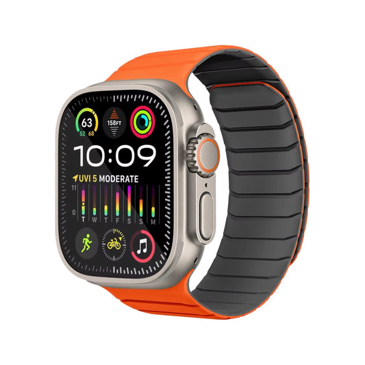 Pulsera Magnetica New Naranja para Apple Watch
