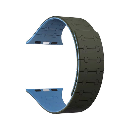 Pulsera Silicon Magnetica Verde para Apple Watch
