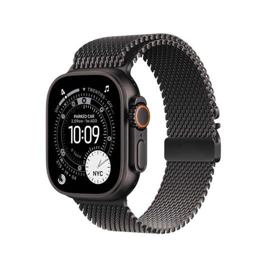 Pulsera Milanese Con Broche Black para Apple Watch Ultra