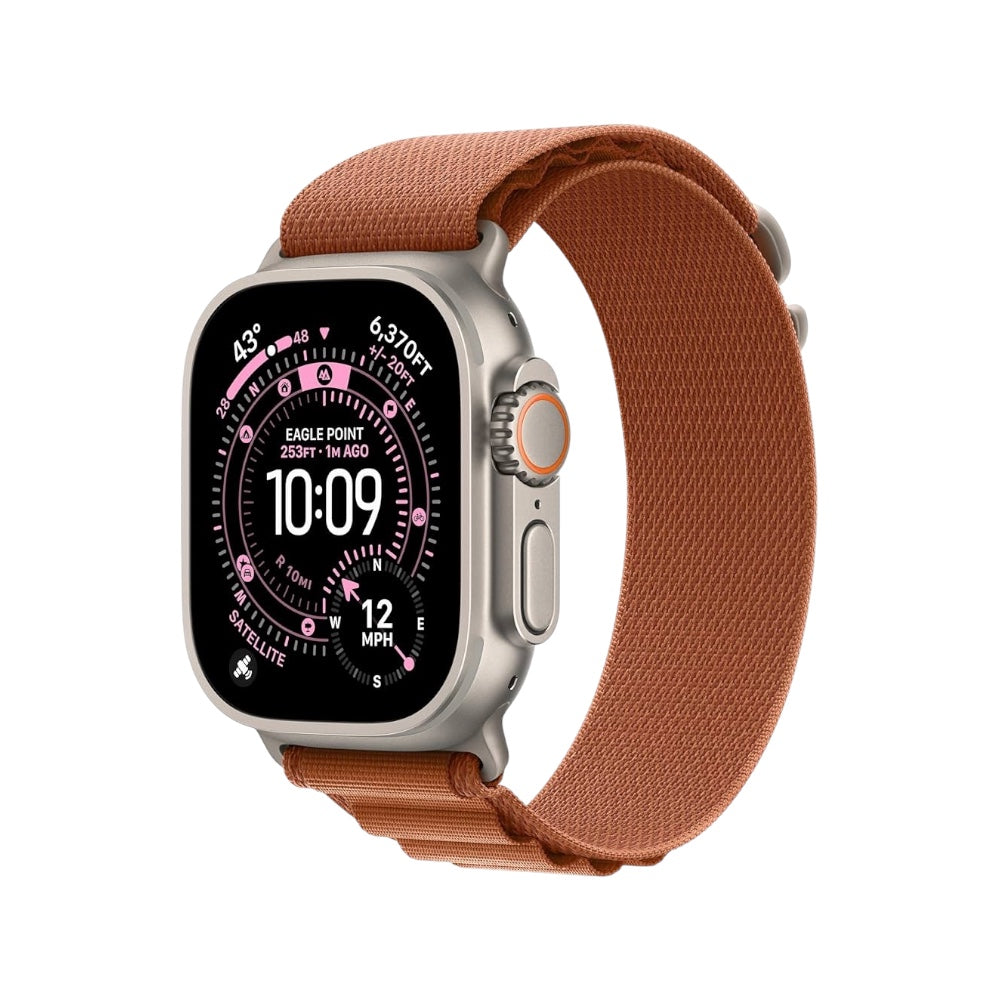 Pulsera para Apple Watch Alpine Loop Terra Cotta Titanium