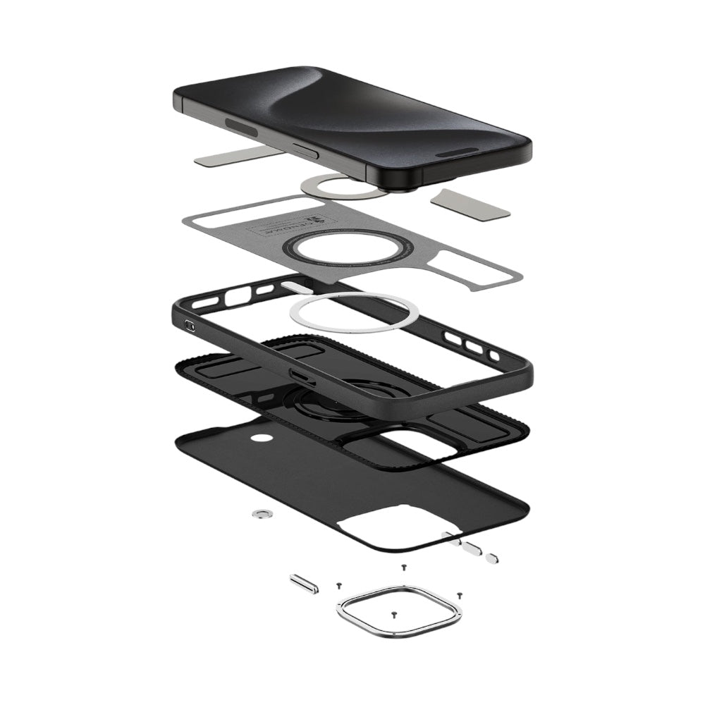 Case iPhone Spigen Enzo Black