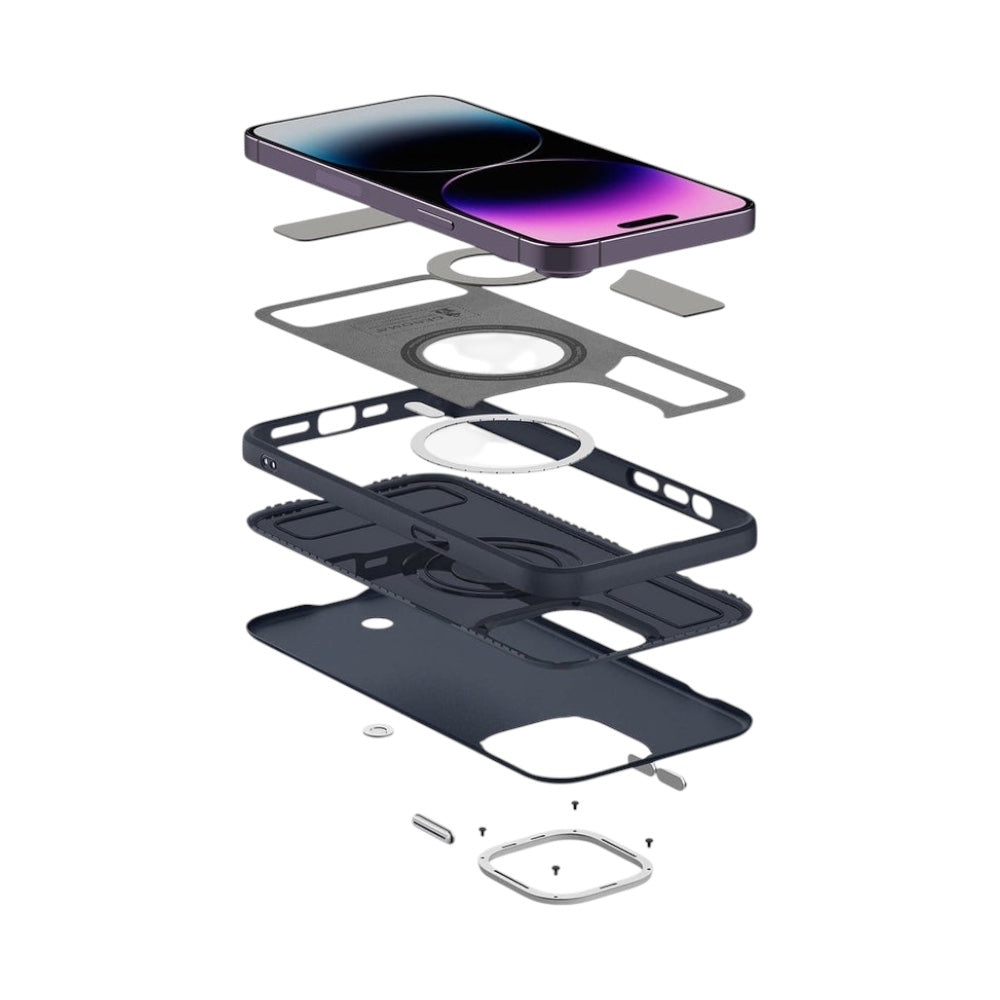 Case iPhone Spigen Enzo Dark Blue