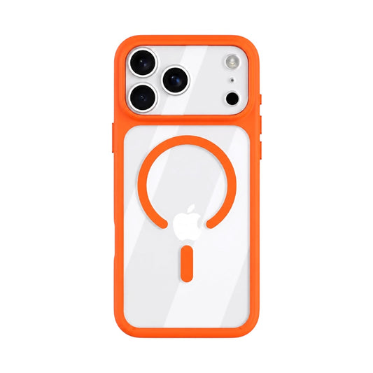Case MagSafe Camara Protector Orange