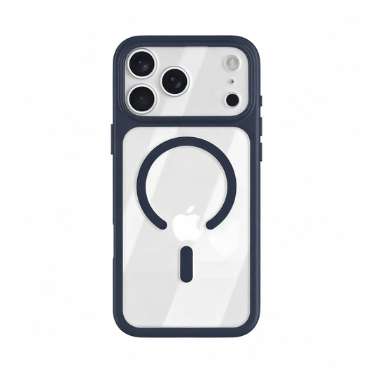 Case MagSafe Camara Protector Blue