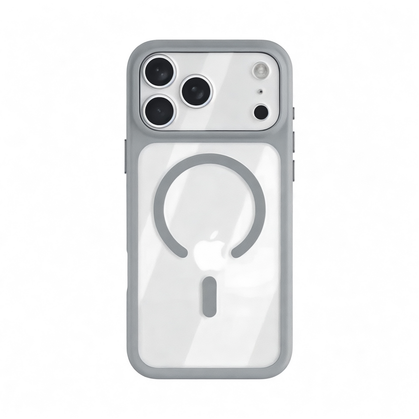 Case MagSafe Camara Protector Gray