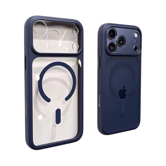 Case MagSafe Camara Protector Blue
