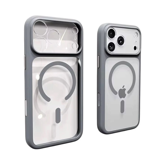 Case MagSafe Camara Protector Gray