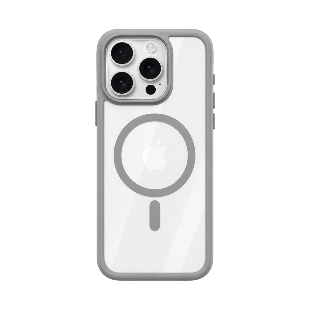 Case MagSafe Camara Protector Gray