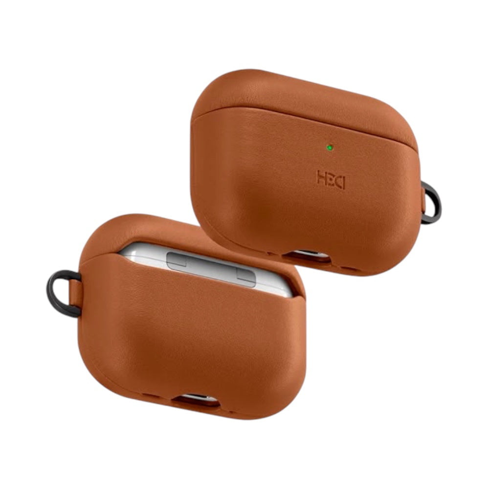 Case Leather Brown HDD para AirPods Pro 3